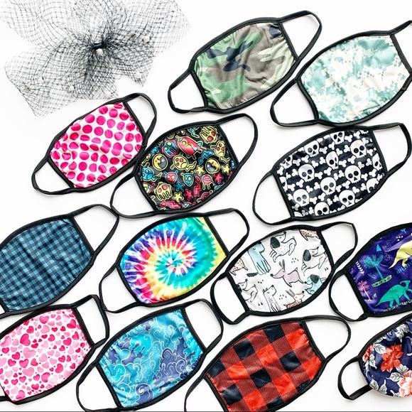 NEW FASHIONABLE CLOTH FACE MASK - Picture 2 of 3